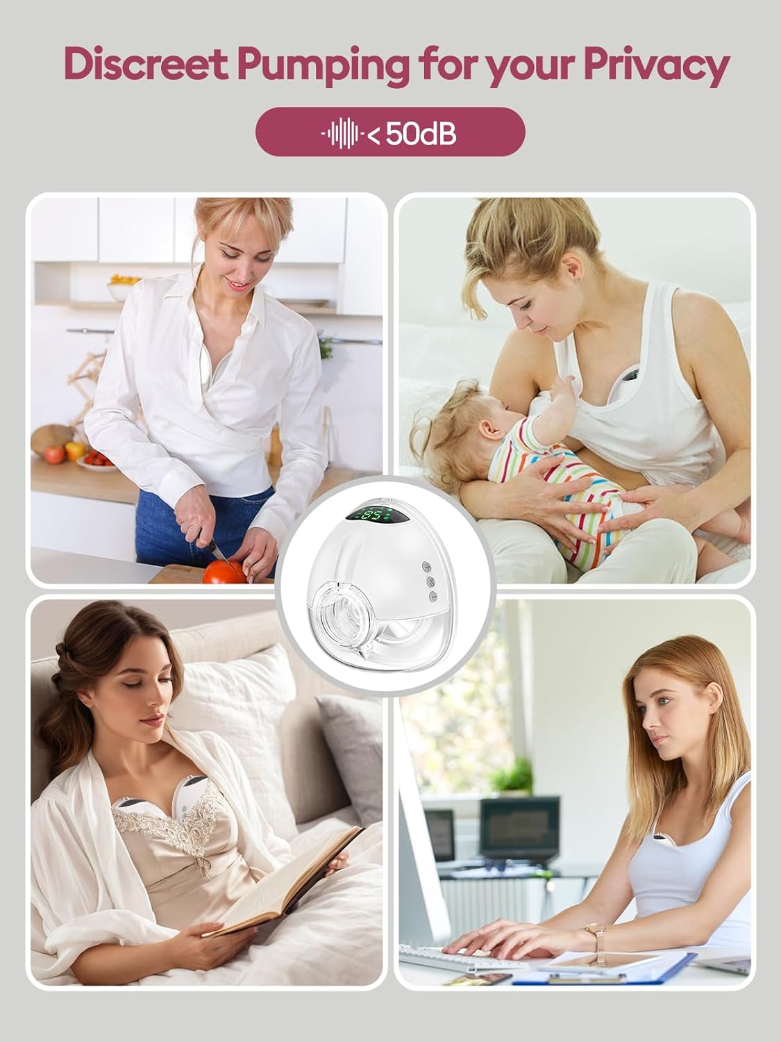 Hands-Free Breast Pump for Busy Moms
